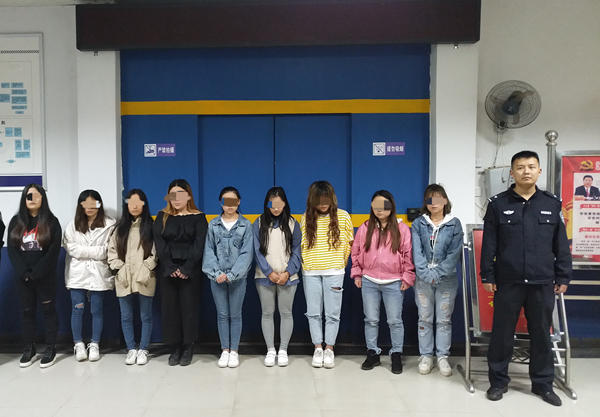 沅陵警方历经百日成功端掉一卖淫窝点